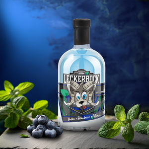 Leckerbock Vodka+Blaubeere+Minze 0,7l - 15% Vol.