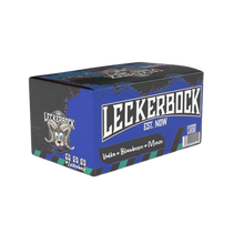 Afbeelding in Gallery-weergave laden, Leckerbock Vodka Blaubeere-Minze (15% Vol.) Partybox mit 20 Klopfern
